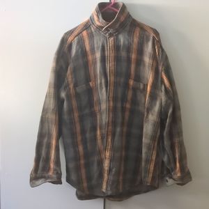 X Large Men's Flannel St. John's Bay